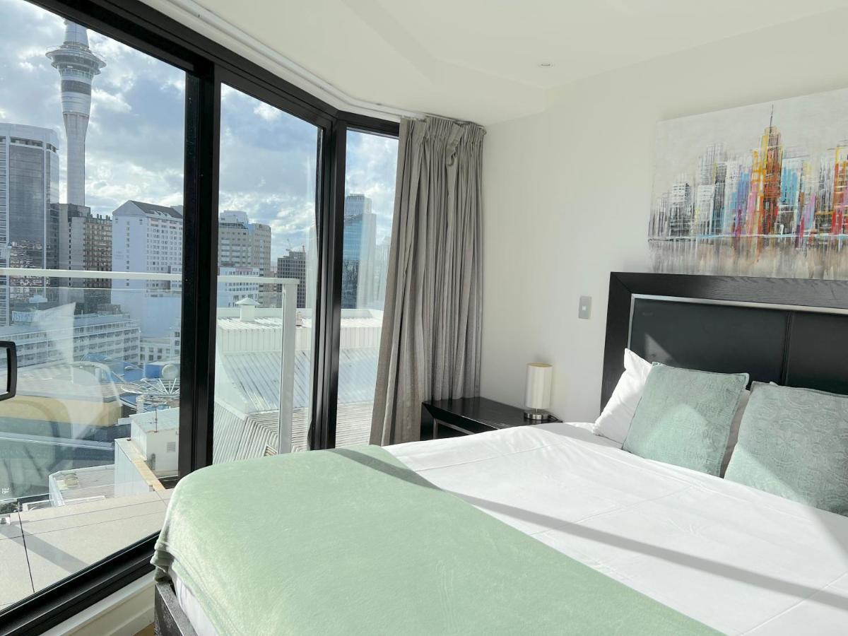Skytower View 2 Bedroom Apartment Auckland Kültér fotó