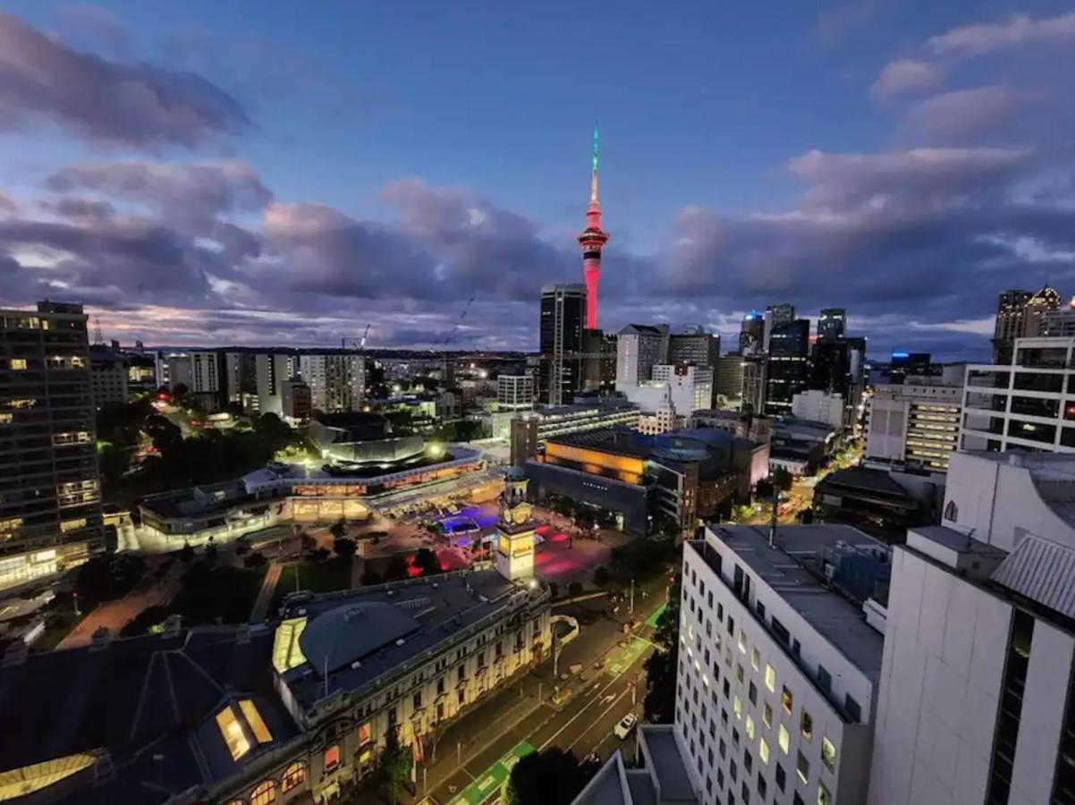 Skytower View 2 Bedroom Apartment Auckland Kültér fotó